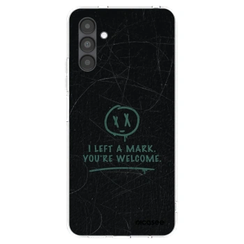 Picasee silikonový průhledný obal pro Samsung Galaxy A04s A047F - LEFT A MARK