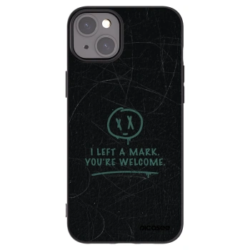 Picasee silikonový černý obal pro Apple iPhone 15 Plus - LEFT A MARK
