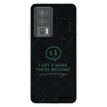 Picasee silikonový průhledný obal pro Xiaomi Poco F5 Pro 5G - LEFT A MARK