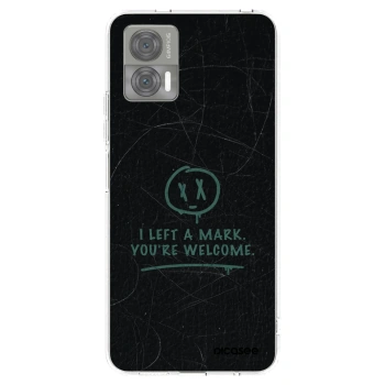 Picasee silikonový průhledný obal pro Motorola Edge 30 Neo - LEFT A MARK