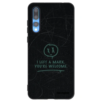 Picasee silikonový černý obal pro Huawei P20 Pro - LEFT A MARK