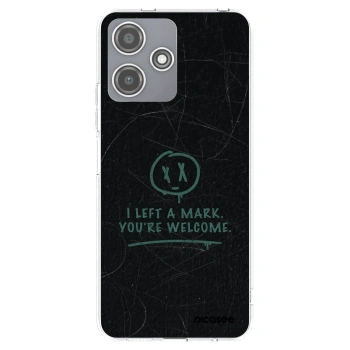 Picasee silikonový průhledný obal pro Xiaomi Redmi 12 5G - LEFT A MARK