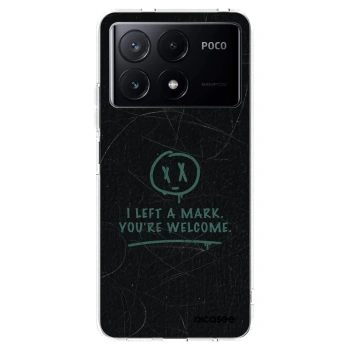 Picasee silikonový průhledný obal pro Xiaomi Poco X6 Pro - LEFT A MARK