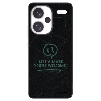 Picasee silikonový černý obal pro Xiaomi Redmi Note 13 Pro+ 5G - LEFT A MARK