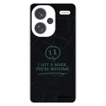 Picasee silikonový průhledný obal pro Xiaomi Redmi Note 13 Pro+ 5G - LEFT A MARK