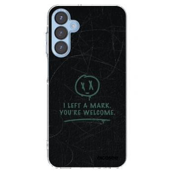 Picasee silikonový průhledný obal pro Samsung Galaxy A15 A156B 5G - LEFT A MARK