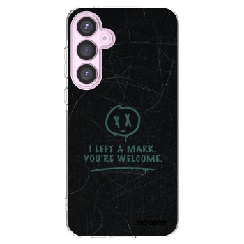 Picasee silikonový průhledný obal pro Samsung Galaxy A55 5G A556B - LEFT A MARK