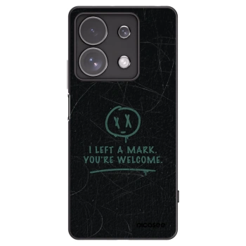 Picasee silikonový černý obal pro Xiaomi Redmi Note 13 Pro 4G - LEFT A MARK