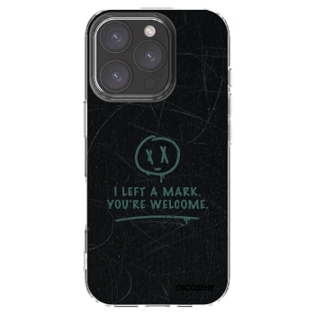 Picasee silikonový průhledný obal pro Apple iPhone 16 Pro - LEFT A MARK