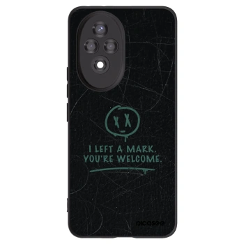 Picasee silikonový černý obal pro Honor 200 Pro 5G - LEFT A MARK