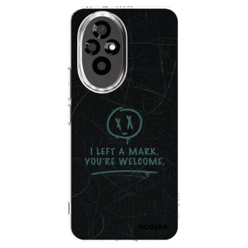 Picasee silikonový průhledný obal pro Honor 200 Pro 5G - LEFT A MARK