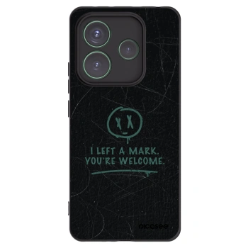 Picasee silikonový černý obal pro Xiaomi Redmi Note 14 5G - LEFT A MARK