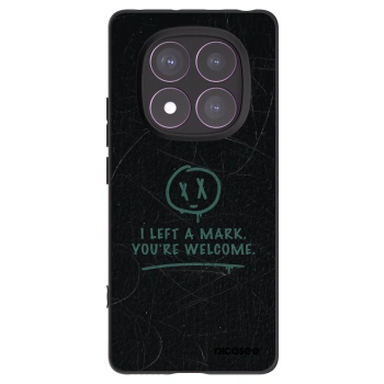Picasee silikonový černý obal pro Xiaomi Redmi Note 14 Pro 4G - LEFT A MARK