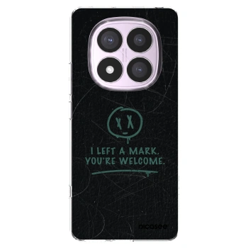 Picasee silikonový průhledný obal pro Xiaomi Redmi Note 14 Pro 4G - LEFT A MARK