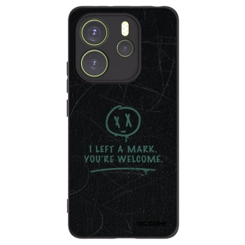 Picasee silikonový černý obal pro Xiaomi Redmi Note 14 4G - LEFT A MARK