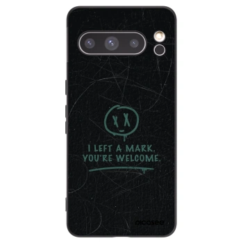 Picasee silikonový černý obal pro Google Pixel 8 Pro - LEFT A MARK
