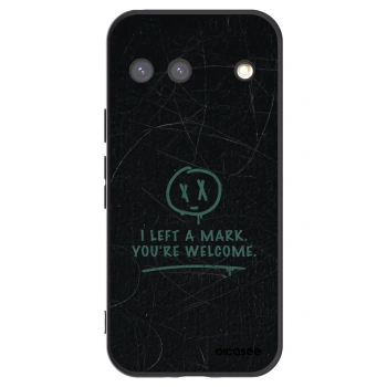 Picasee silikonový černý obal pro Google Pixel 9 - LEFT A MARK