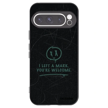 Picasee silikonový černý obal pro Google Pixel 9 Pro - LEFT A MARK