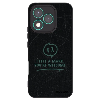 Picasee silikonový černý obal pro Honor 400 Lite 5G - LEFT A MARK