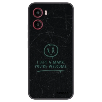 Picasee silikonový černý obal pro Motorola Moto G05 - LEFT A MARK