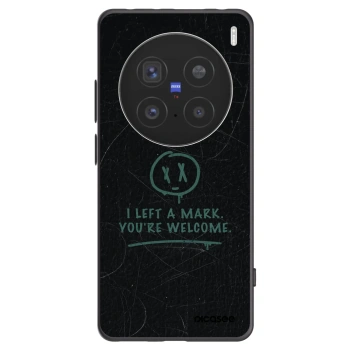 Picasee silikonový černý obal pro Vivo X200 Pro - LEFT A MARK