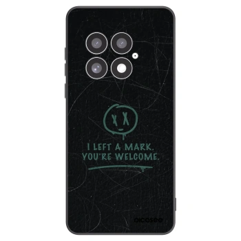 Picasee silikonový černý obal pro OnePlus 13 5G - LEFT A MARK