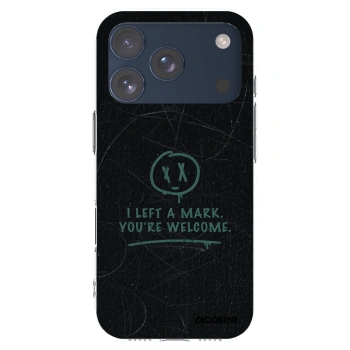 Picasee silikonový průhledný obal pro Apple iPhone 17 Pro - LEFT A MARK