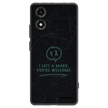 Picasee silikonový černý obal pro Motorola Moto E14 - LEFT A MARK