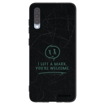 Picasee silikonový černý obal pro Samsung Galaxy A70 A705F - LEFT A MARK