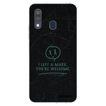 Picasee silikonový průhledný obal pro Samsung Galaxy A40 A405F - LEFT A MARK