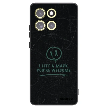 Picasee silikonový černý obal pro Motorola Moto G86 5G - LEFT A MARK