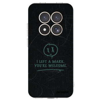 Picasee silikonový průhledný obal pro Xiaomi Redmi Note 15 Pro 4G - LEFT A MARK