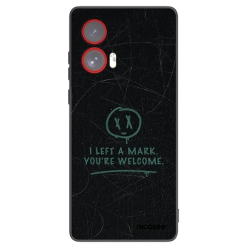 Picasee silikonový černý obal pro Motorola Edge 50 Fusion - LEFT A MARK