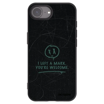 Picasee silikonový černý obal pro Apple iPhone 17e - LEFT A MARK
