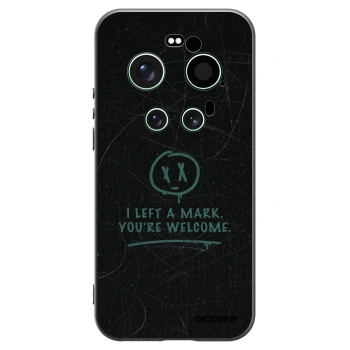 Picasee silikonový černý obal pro Xiaomi 17 Ultra - LEFT A MARK