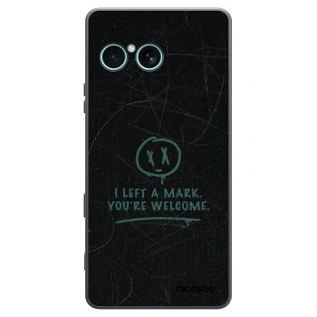 Picasee silikonový černý obal pro Sony Xperia 10 VII - LEFT A MARK