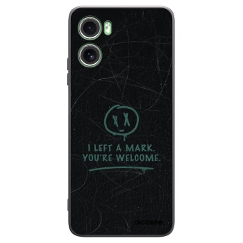 Picasee silikonový černý obal pro Motorola Moto G06 - LEFT A MARK