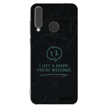 Picasee silikonový průhledný obal pro Honor 20 Lite - LEFT A MARK