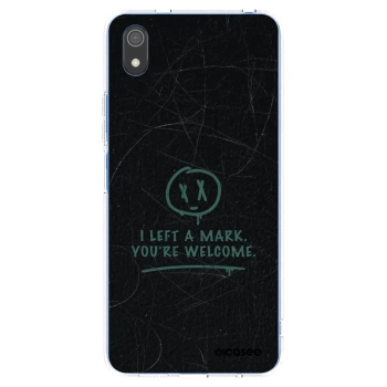 Picasee silikonový průhledný obal pro Xiaomi Redmi 7A - LEFT A MARK
