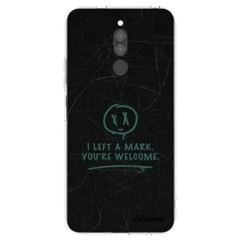 Picasee silikonový průhledný obal pro Xiaomi Redmi 8 - LEFT A MARK