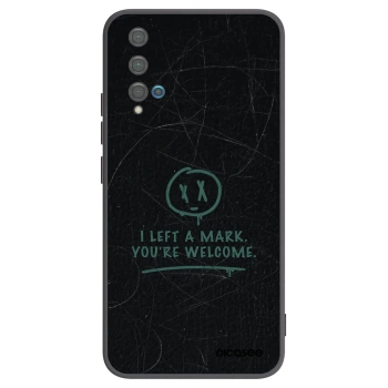 Picasee silikonový černý obal pro Huawei Nova 5T - LEFT A MARK