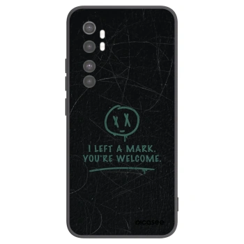 Picasee silikonový černý obal pro Xiaomi Mi Note 10 Lite - LEFT A MARK