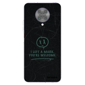 Picasee silikonový průhledný obal pro Xiaomi Poco F2 Pro - LEFT A MARK