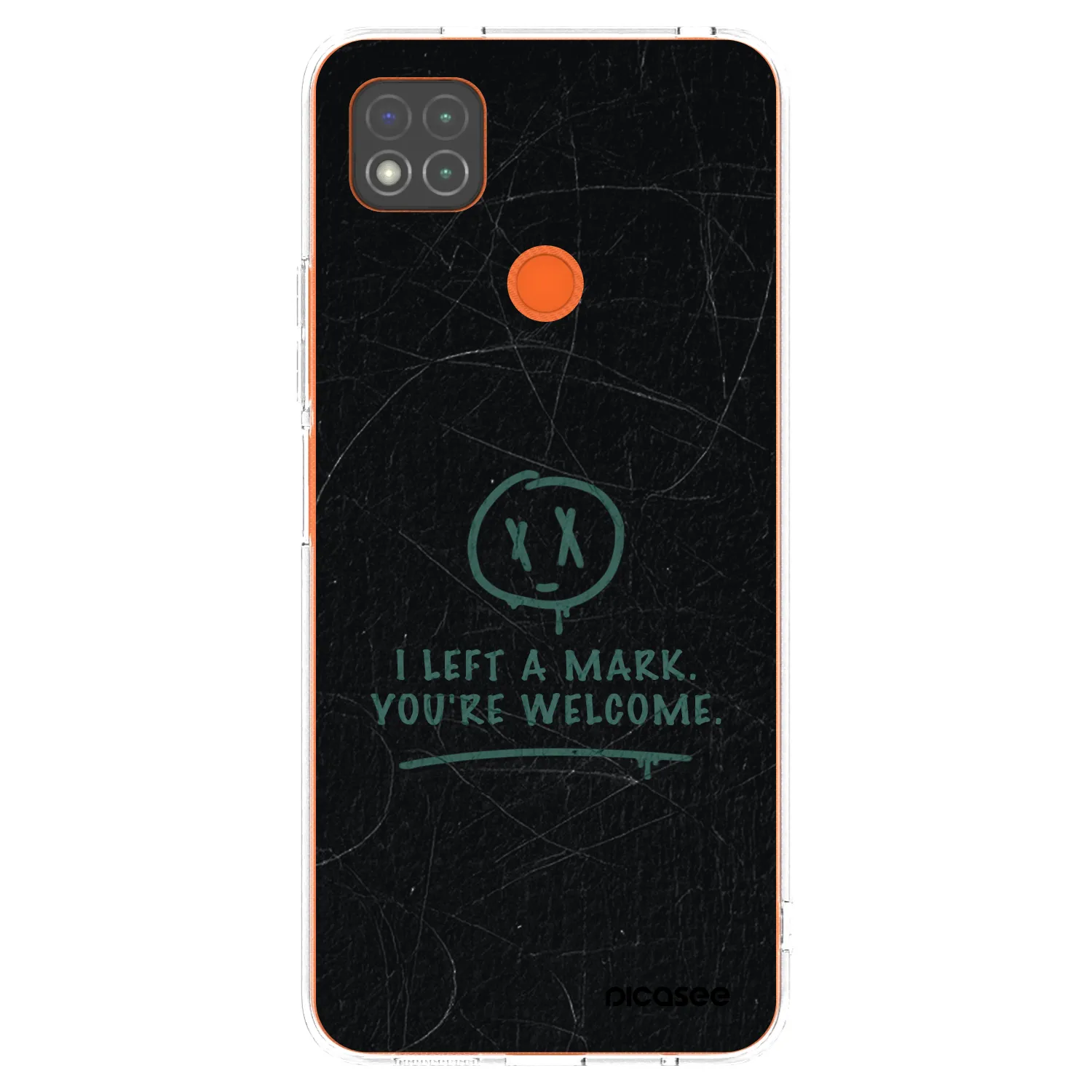 Picasee silikonový průhledný obal pro Xiaomi Redmi 9C - LEFT A MARK