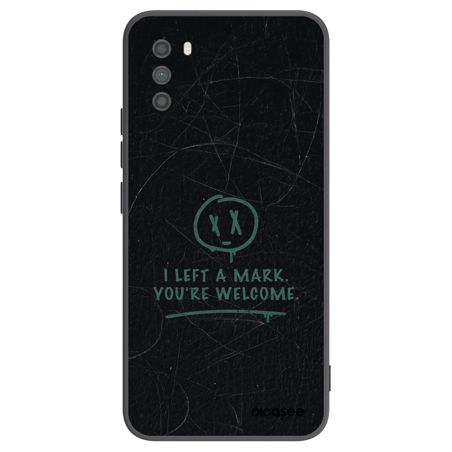 Picasee silikonový černý obal pro Xiaomi Poco M3 - LEFT A MARK