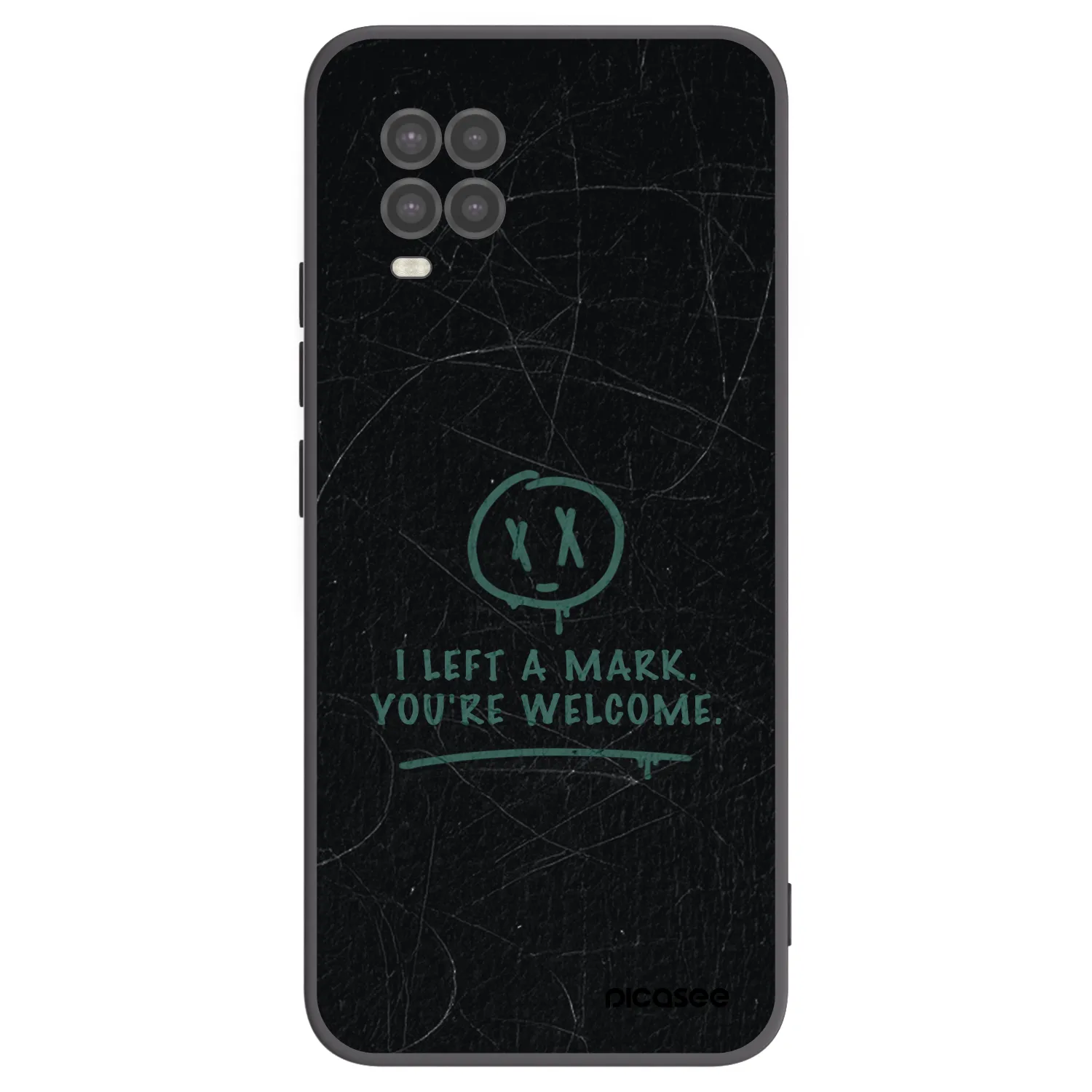 Picasee silikonový černý obal pro Xiaomi Mi 10 Lite - LEFT A MARK