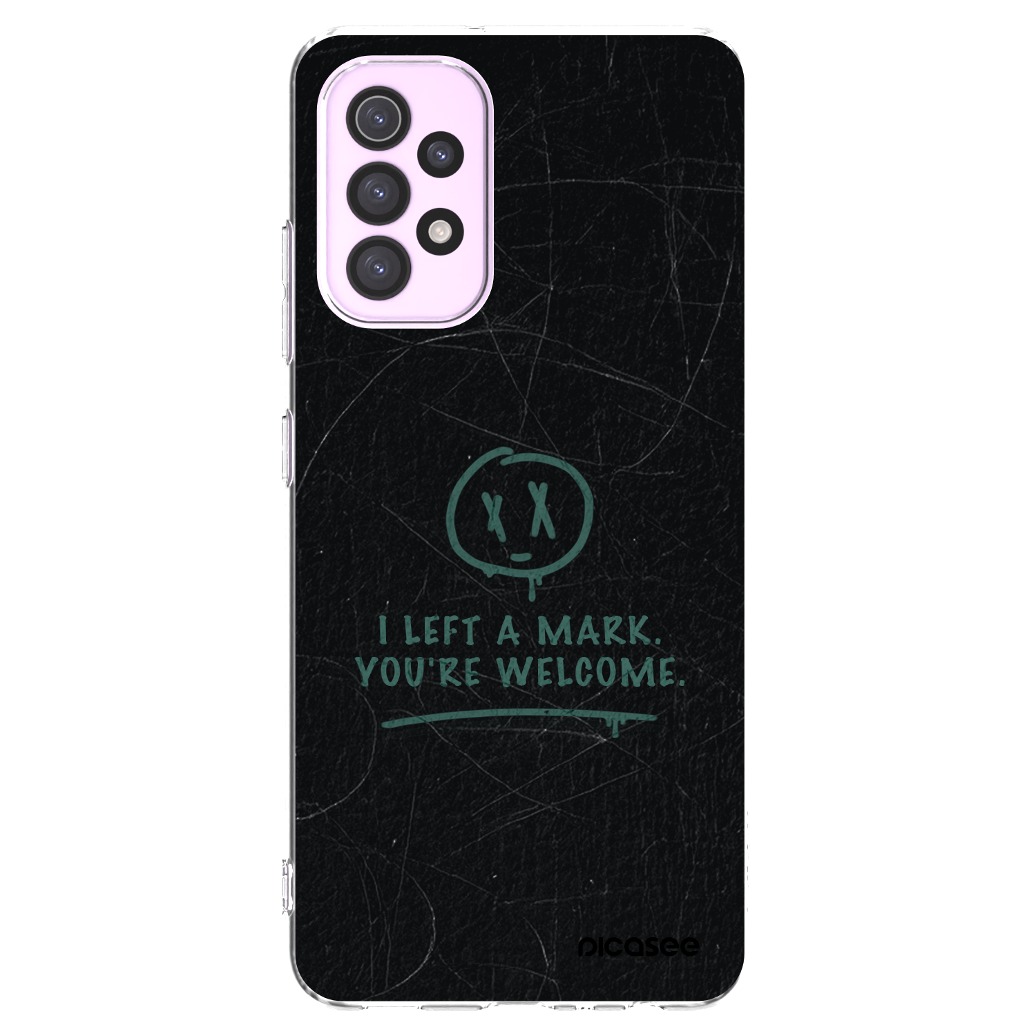 Picasee silikonový průhledný obal pro Samsung Galaxy A32 5G A326B - LEFT A MARK