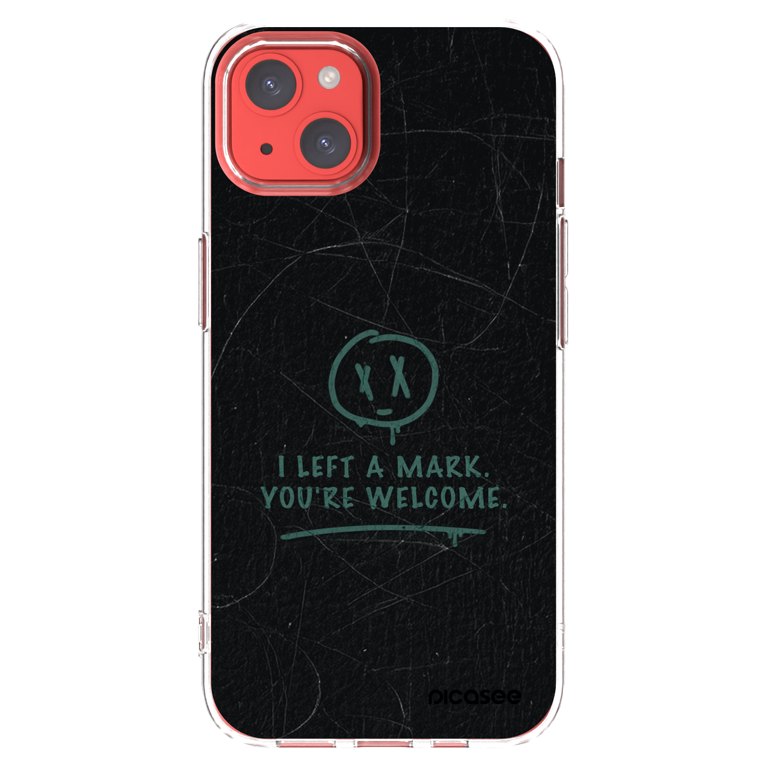 Picasee silikonový průhledný obal pro Apple iPhone 13 - LEFT A MARK