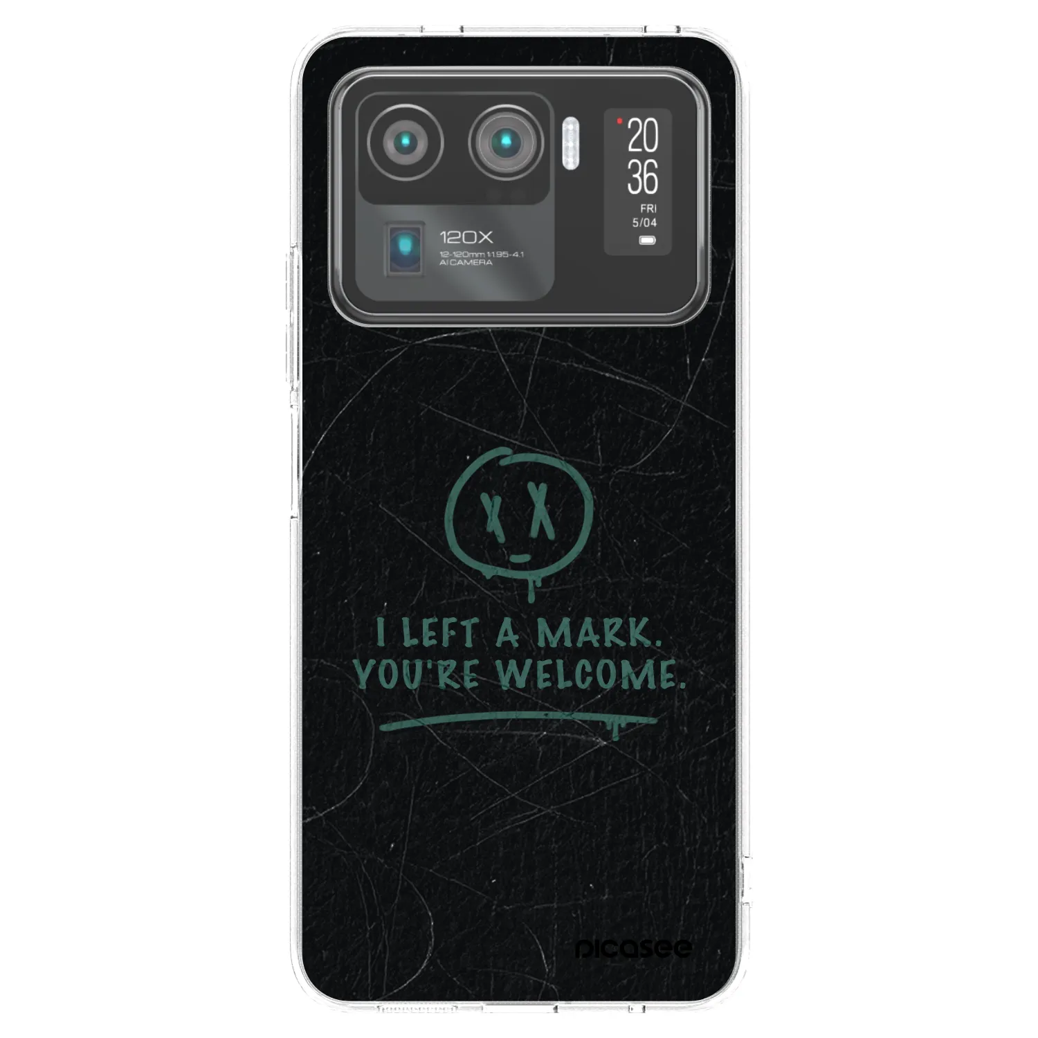 Picasee silikonový průhledný obal pro Xiaomi Mi 11 Ultra - LEFT A MARK