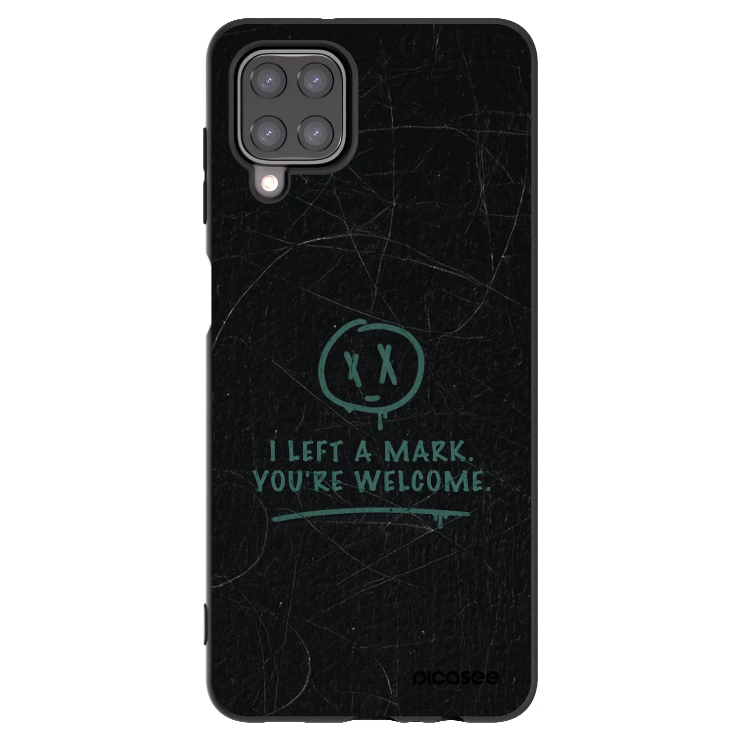 Picasee silikonový černý obal pro Samsung Galaxy M12 M127F - LEFT A MARK